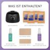 NEOMANN Waxer II LAV Brazilian & Bikini Waxing Kit Lavender  Hard Wax Lavende Beads, Pre & Post Wax Care, and Applicator Sticks for Face, Body, and Underarms Hair Removal view 3