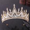 Hairpin Bridal Tiaras Crown Rhinestone Pageant Diadem Bride Headbands Wedding Hair view 2