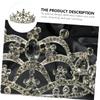 Baroque Rhinestones Bride Sparkly Vintage Bridal Accessory Ladies Women Hair Birthday Party Wedding Head Queen Headdress Hairband Tiara for Crown Cosplay Princess view 3