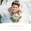 1pc For Bride WBridal Headpiece Crystal Crown Women Hair Headband Headgear Accessories Miss Gold Retro view 2