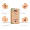 Nose Strips for Women & Men - With Fuji Green Tea & Witch Hazel extracts | Removes Whiteheads | Blackheads and cleanses pores (Pack of 6) | Instant Result view 3