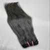 100% Raw Unprocessed Natural Straight Grey Human Hair bundle Double Weft 100 Gram (10 Inch) view 2