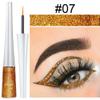 Yeuxtty Gold Glitter Eyeliner Liquid Long Lasting Glitter Liquid Eye Liners Quick Drying Sparkly Metallic Eyeliner Eye Makeup for Women view 2