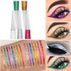 Yeuxtty Gold Glitter Eyeliner Liquid Long Lasting Glitter Liquid Eye Liners Quick Drying Sparkly Metallic Eyeliner Eye Makeup for Women view 3