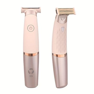 NinthAvenue Basics Electric Trimmer, Portable Rechargeable Body Hair Grooming Tool Leg Underarm Hair Removal for Women with Smooth Comfortable Design (#1)