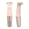 NinthAvenue Basics Electric Trimmer, Portable Rechargeable Body Hair Grooming Tool Leg Underarm Hair Removal for Women with Smooth Comfortable Design (#1) view 1