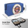 AOLXDE Minnesota State Flag Print Toiletry Bag Travel Organizer Cosmetic Bags Wash Bag For Men Women,For Travel Gym Daily view 4