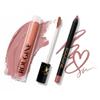 ROUGINE Lip Gloss and Lip Liner Set for Women Daddys Girl Gloss Finish Smooth Shine Lip Gloss, Soft Glide Lip Liner Pencil Hydrating Makeup Lip Moisturizer Combo Vitamin E & Shea Butter view 1