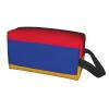 AOLXDE Flag Of Armenia Print Toiletry Bag Travel Organizer Cosmetic Bags Wash Bag For Men Women,For Travel Gym Daily view 2