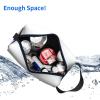 AOLXDE West Virginia State Flag Print Toiletry Bag Travel Organizer Cosmetic Bags Wash Bag For Men Women,For Travel Gym Daily view 4