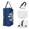 AOLXDE Louisiana State Flag Print Toiletry Bag Travel Organizer Cosmetic Bags Wash Bag For Men Women,For Travel Gym Daily view 3