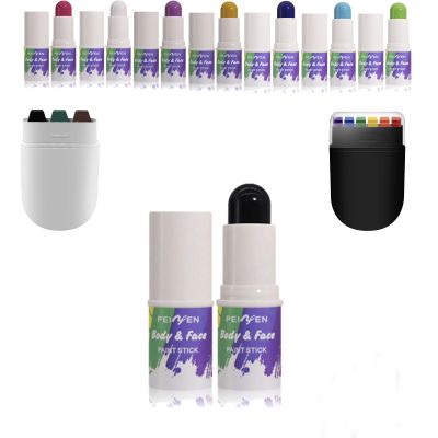 EYE BLACK STICK, Anti-Glare Eyeblack for Baseball, Football, Softball, Lacrosse & Halloween, Sweat-Proof, Long-Lasting, Smooth Application, Full Coverage for Adults & Kids (Black)