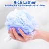 36 Pcs Bath Sponge Shower 40g Loofahs Bulk Bath Luffas Exfoliating Body Scrubber Pack Soft Colorful Mesh Balls Puff Bathing Accessories for Men and Women Exfoliating Sponge view 4