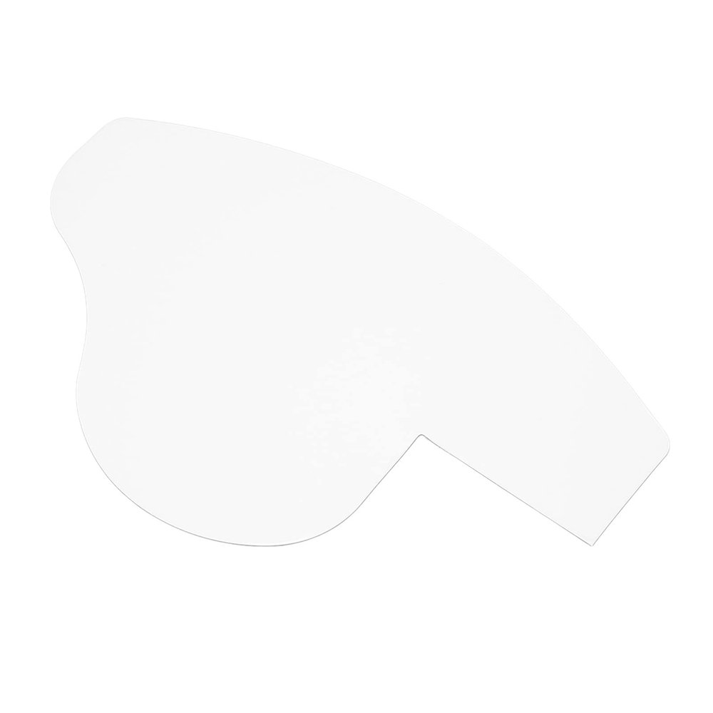 ZJchao Beard Haircut Template Hair Lineup Tool Shaping Shaving Trimming ABS White 7.09x4.33in