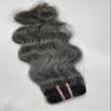 100% Raw Unprocessed Natural Wavy Grey Human Hair Bundle  Double Weft, 100g  Remy Extensions for Wig Making, Weave & Styling (10 Inch) view 4