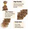 Human Hair For Boho Braids 3 Bundles 08 10 12 Inch Water Curly Wave Human Braiding Hair 12A Brazilian No Weft Hair Extensions for Bohemian Knotless Braids Bundles For Braiding 27# view 3