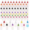 100 Pcs 10 Ml/0.34 Oz Mini Needles Applicator Bottles, Fine Tip, For Diy, Quilting, Painting, And Craft, Precision Tip Applicators view 1