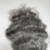 100% Raw Unprocessed Natural Curly Grey Human Hair Bundle  Double Weft, 100g  Cuticle Aligned Remy Extensions for Weave, Wig Making & Styling (10 Inch) view 4