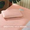 A/Green,60 * 180cm(R),LDLCYCN Cooling Massage Table Mattress Pad with Breath Hole Beauty Salon Mattress Pad with Elastic Band Spa Bed Pad Protector Spa Massage Bed Sheet Square Round Head view 3