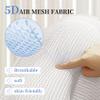 AVFAVF Bath Pillows for Tub, Soft 5D Air Mesh Bath Pillow Luxury Bathtub Pillow with 6 Non Slip Suction Cups, Bathtub Accessories for Women and Men (White) view 3