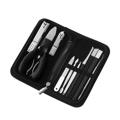 11-Piece Pedicure & Manicure Tool Set  Nail Clipper Kit for Hands and Feet, Portable and Lightweight, for Travel
