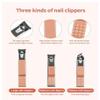16/18-Piece Stainless Steel Nail Cutter & Pedicure Scissors Set  Portable Manicure & Nail Clipper Tool Kit with Storage Box, for Home or Salon Use view 4