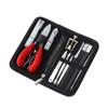 11-Piece Pedicure and Manicure Tool Set, Stainless Steel Nail Clippers, Trimmers & Grooming Kit for Hands & Feet Care view 1
