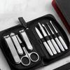 9-Piece Stainless Steel Manicure & Pedicure Set  Professional Nail Clipper Kit with Travel Case, Tools for Hand and Foot Care view 1