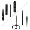 18-Piece Stainless Steel Manicure & Pedicure Set  Nail Clippers, Cutters, Scissors, Ear Spoon & Tools with Portable Leather Case view 4