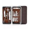 13-Piece Stainless Steel Manicure Set, Professional Nail Clipper Kit with Trimmers, Cutters, Polished File, and Storage Box view 1