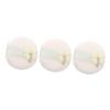 3Pcs Large Fluffy Makeup Puff Soft Washable Facial Powder Applicators with Aesthetic Embroidery view 1