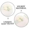 3Pcs Large Fluffy Makeup Puff Soft Washable Facial Powder Applicators with Aesthetic Embroidery view 3