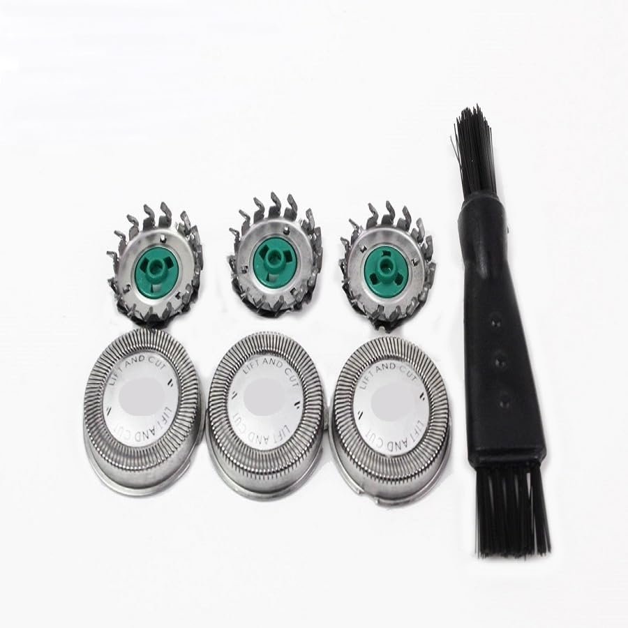 3pcs Shaver Replacement Heads Razor HeadCompatible for Philips AT750 AT890 PT 860 PT860 PT866 AT758 AT798 PT721 PT722 PT723