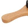 Cryfokt Beard Comb, Moderate Double Sided Rubber Wood Handle Beard Comb Easy Carrying Easy To Control for Styling for Men view 2