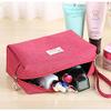 ASWRTYJO Toiletry Bags Canvas Travel Cosmetic Bag Small Organizer Women Makeup Bag Neceser Make up Case Beauty Storage(A) view 3