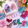 Honoson 40 Pcs Unicorn Party Supplies Unicorn Birthday Decorations Include 8 Glitter Pens 8 Shiny Scrunchies 8 Keychains 8 Bracelets 8 Goodie Bags for Piata Supplies view 3