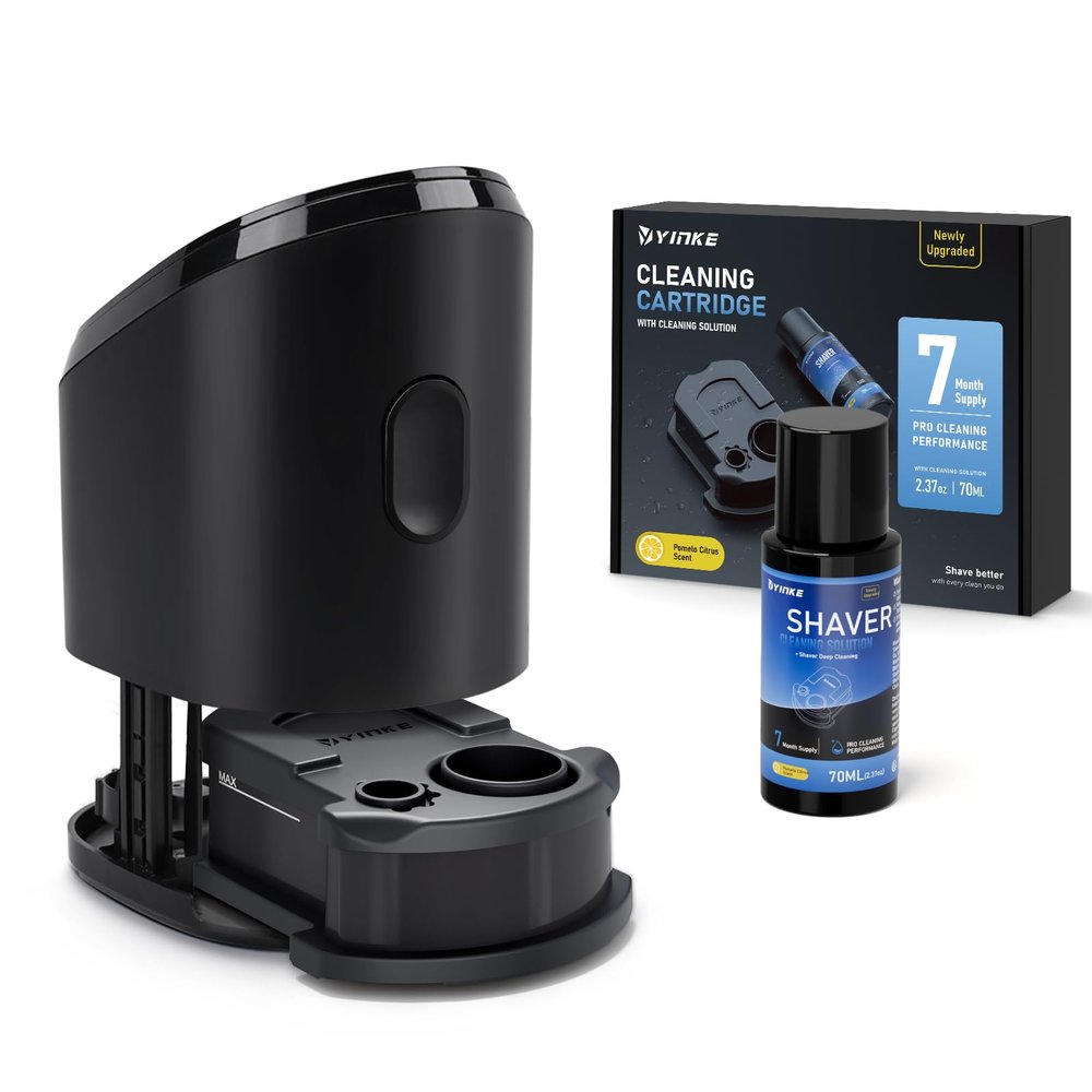 2025 New Reusable Cartridge with Refill 7 Month Supply Compatible with Braun Clean & Renew Refill Cartridge CCR, Shaver Cleaning & Care Refill Kit with Gentle Hygienic Protection, Eco-Friendly