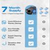 2025 New Reusable Cartridge with Refill 7 Month Supply Compatible with Braun Clean & Renew Refill Cartridge CCR, Shaver Cleaning & Care Refill Kit with Gentle Hygienic Protection, Eco-Friendly view 3
