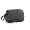 ASWRTYJO Portable Men Makeup Bag Waterproof Leather Organizer Cosmetic Storage Women Necessaries Wash Toiletry(D) view 1