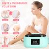 Paraffin Wax Machine for Hand and Feet - 3500ml Hot Wax Hand Wax Machine with 6 Pcs Paraffin Bath Wax, Auto-time and Keep Warm Paraffin Hand Wax Machine(Blue) view 4
