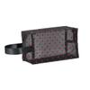 ASWRTYJO 1pc Mesh Makeup Bag With Hand Strap Large Capacity Mesh Cosmetic Pouch Cosmetic Organizer Bag for Outdoor Travel(white-Dinosaur Doodle4) view 1