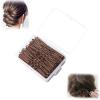 100pcs Pins Hair Pins Kit with Storage Box U Shaped Hair Pins Historical Styling Pins Accessories (01) view 2