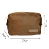 ASWRTYJO New Men's Multifunction Cosmetic Bag Personal Care Organizer Travel Bag Portable Waterproof Men's Zipper Wash Bag for Men view 2