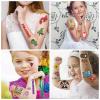 10 Sheets Superhero Temporary Tattoos for Teen, Cool Birthday Party Favors, Cartoon Decoration Sticker Gifts for Adult Home Activity Class Prizes Carnival Christmas Rewards view 3