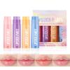 4 Pcs/Set High Shine Glossy Lipstick Set, Hydrating Glass Shine Lip Balm, Sheer Lip Jelly, Glossy Shiny Finish, Moisturising Long Lasting Lip Gloss view 1