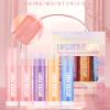 4 Pcs/Set High Shine Glossy Lipstick Set, Hydrating Glass Shine Lip Balm, Sheer Lip Jelly, Glossy Shiny Finish, Moisturising Long Lasting Lip Gloss view 4