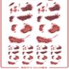 2pcs Cut Wrist Simulation Waterproof Temporary Tattoo Stickers With Scratches Scars With Halloween Lasting Injuries And Bruises Fake Tattoo(D) view 1