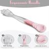 Replacement Razor Handle Compatible with Gillette Venus - Non-Slip Ergonomic Grip, Pink Handle Only (Fits Most Venus Blades) (2Pcs) view 3
