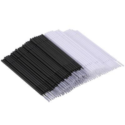 200Pcs Microswabs for Eyelash Extensions Micro Brushes Precision Disposable Lash Mascara Applicators Lint Free Micro Swabs Applicators Wands for Makeup and Personal Care Eye Lash,Brows