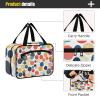 Abstract Colorful Dots Pattern Hanging Cosmetic Travel Bag with Hook, Designer Portable Cosmetic Organizer for Travel Essentials Gym bolso de maquillaje para Mujer L view 4